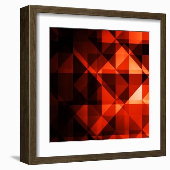 Abstract Geometrical Background-Tarchyshnik Andrei-Framed Art Print