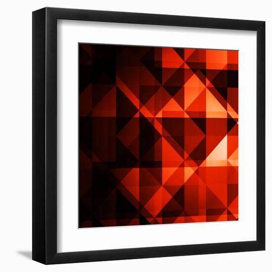 Abstract Geometrical Background-Tarchyshnik Andrei-Framed Art Print