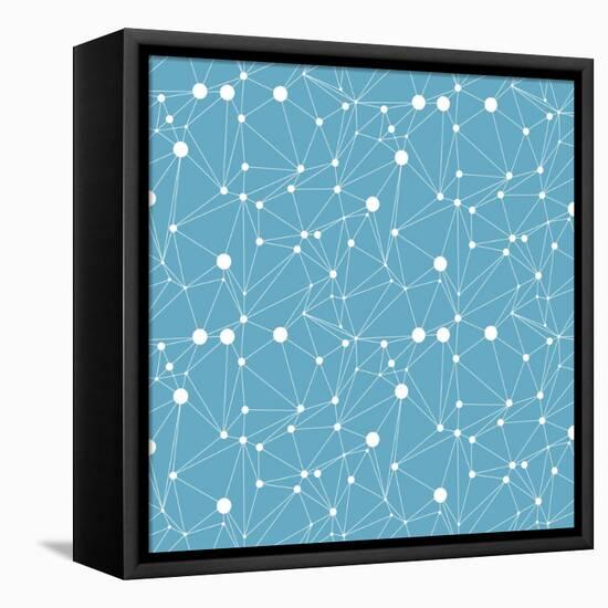 Abstract Geometrical Background-lolya1988-Framed Stretched Canvas