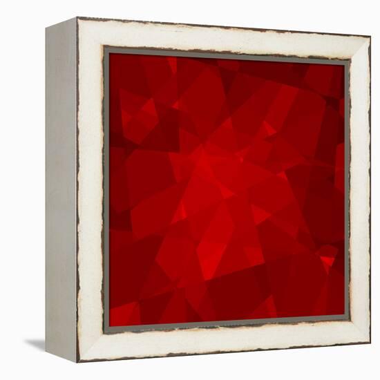 Abstract Geometrical Background-epic44-Framed Stretched Canvas