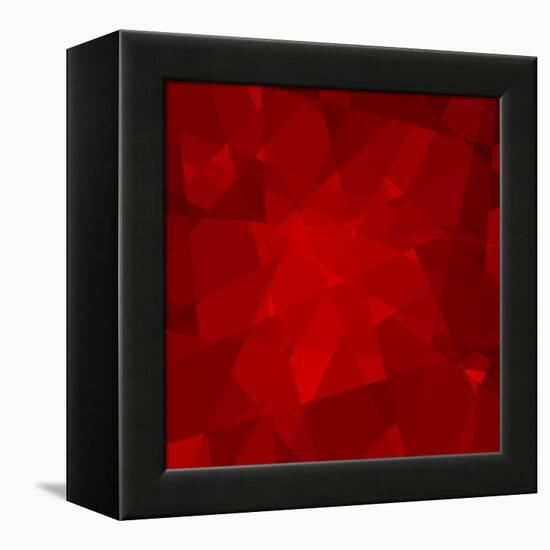 Abstract Geometrical Background-epic44-Framed Stretched Canvas