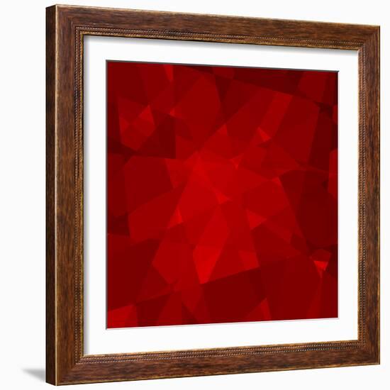 Abstract Geometrical Background-epic44-Framed Art Print