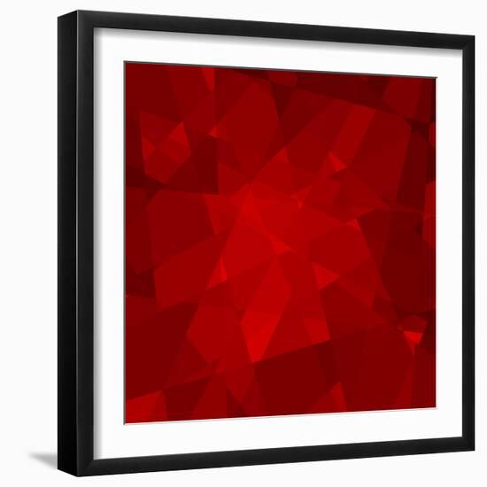 Abstract Geometrical Background-epic44-Framed Art Print