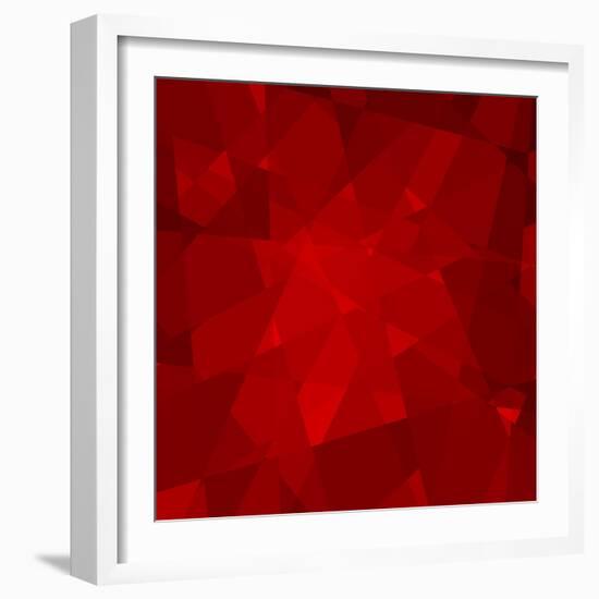 Abstract Geometrical Background-epic44-Framed Art Print