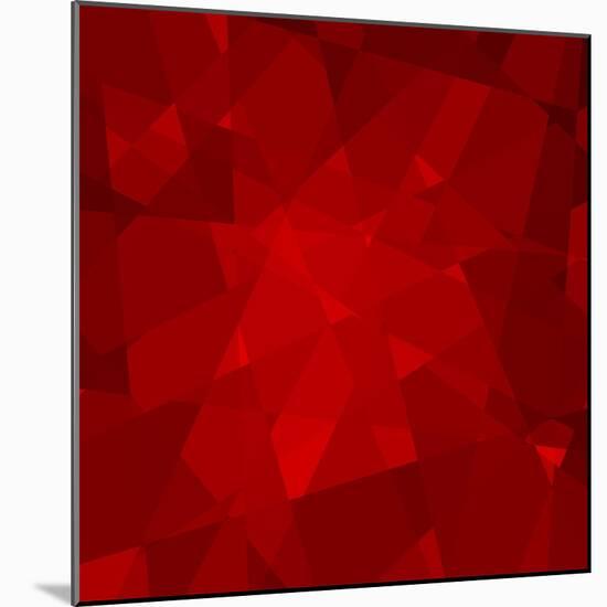 Abstract Geometrical Background-epic44-Mounted Art Print