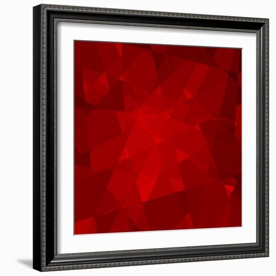 Abstract Geometrical Background-epic44-Framed Art Print