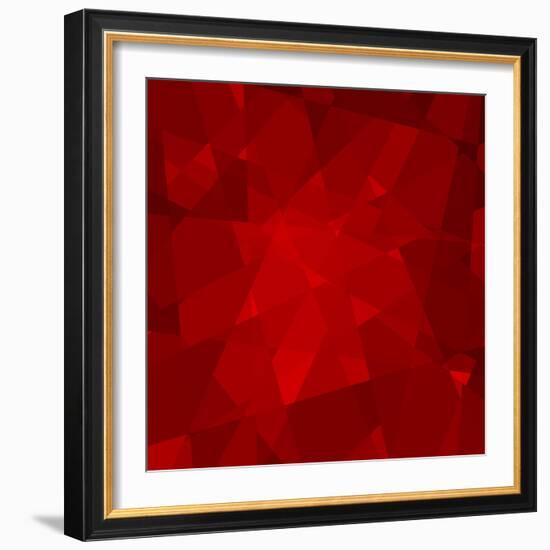 Abstract Geometrical Background-epic44-Framed Art Print