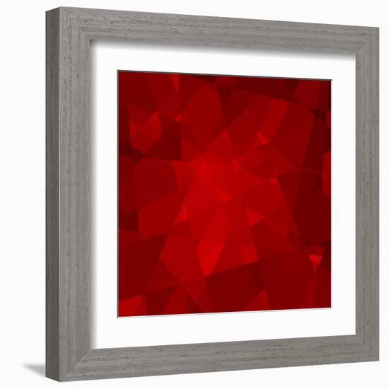 Abstract Geometrical Background-epic44-Framed Art Print