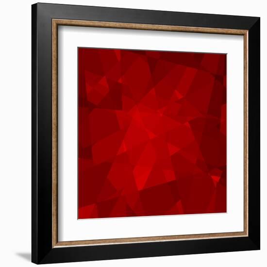 Abstract Geometrical Background-epic44-Framed Art Print