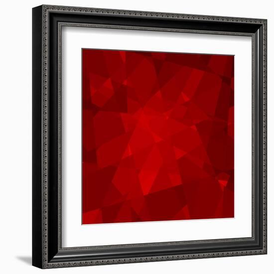 Abstract Geometrical Background-epic44-Framed Art Print