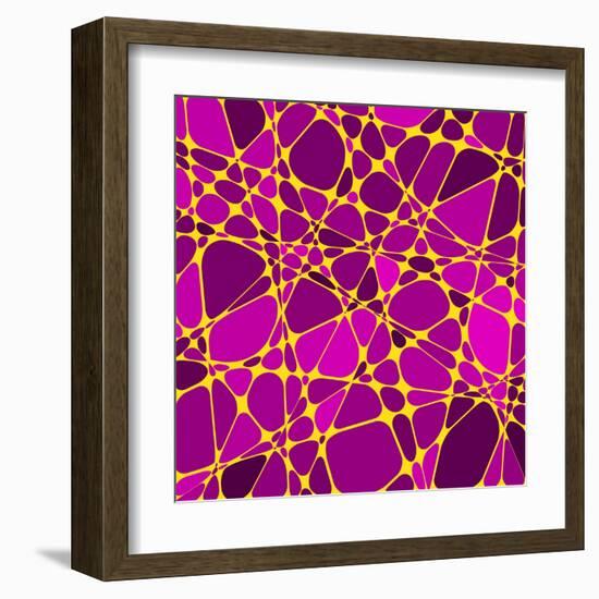 Abstract Geometrical Background-epic44-Framed Art Print