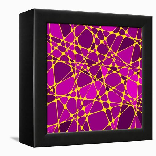 Abstract Geometrical Background-epic44-Framed Stretched Canvas