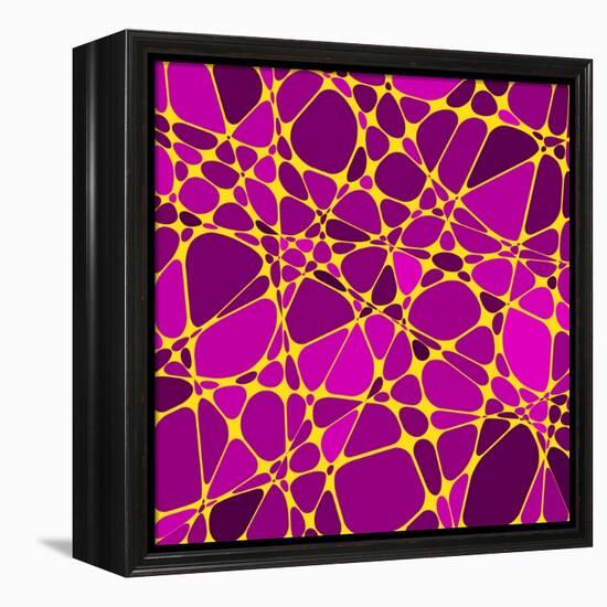 Abstract Geometrical Background-epic44-Framed Stretched Canvas