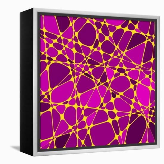 Abstract Geometrical Background-epic44-Framed Stretched Canvas