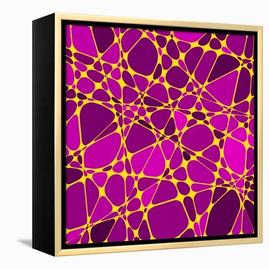 Abstract Geometrical Background-epic44-Framed Stretched Canvas