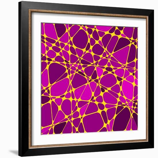 Abstract Geometrical Background-epic44-Framed Art Print