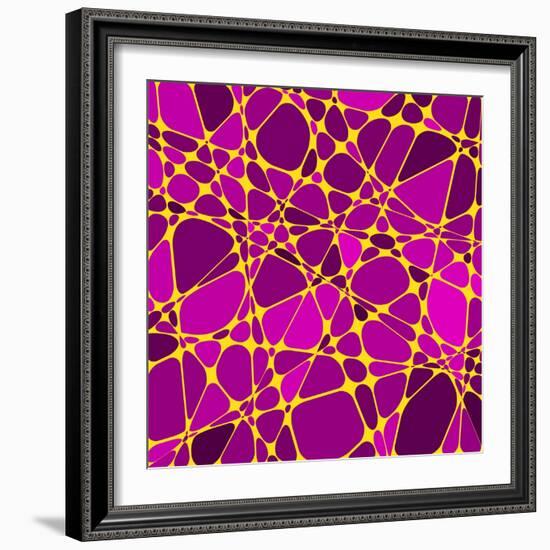 Abstract Geometrical Background-epic44-Framed Art Print