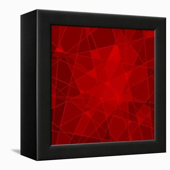 Abstract Geometrical Background-epic44-Framed Stretched Canvas