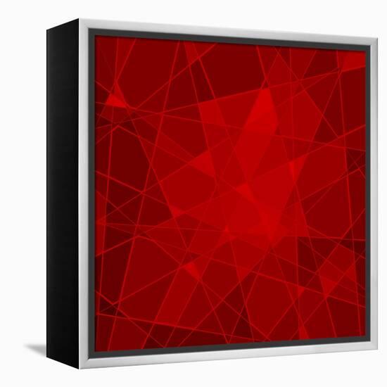 Abstract Geometrical Background-epic44-Framed Stretched Canvas