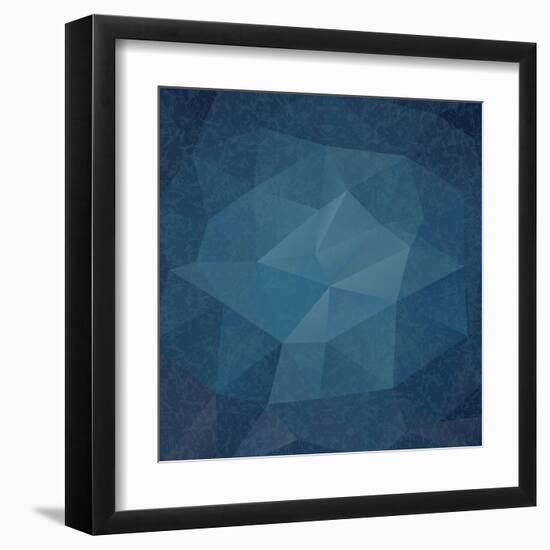 Abstract Geometrical Background-epic44-Framed Art Print