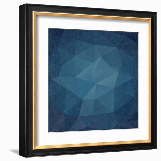 Abstract Geometrical Background-epic44-Framed Art Print