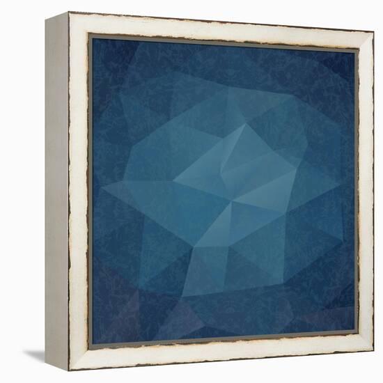 Abstract Geometrical Background-epic44-Framed Stretched Canvas