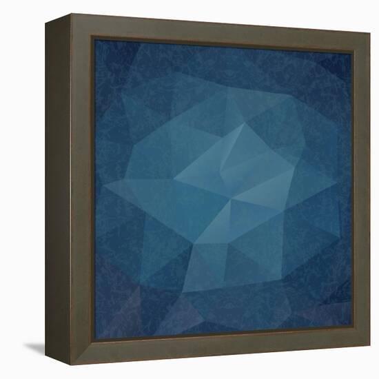 Abstract Geometrical Background-epic44-Framed Stretched Canvas