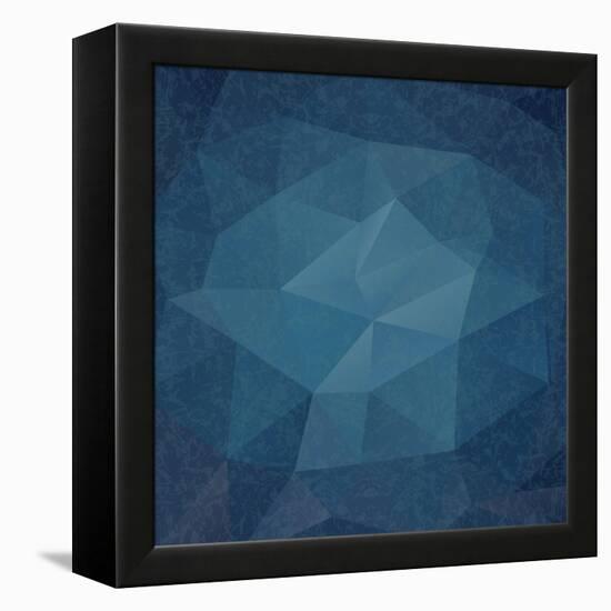 Abstract Geometrical Background-epic44-Framed Stretched Canvas