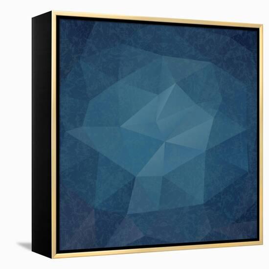 Abstract Geometrical Background-epic44-Framed Stretched Canvas