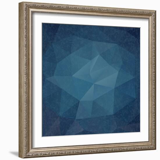 Abstract Geometrical Background-epic44-Framed Art Print