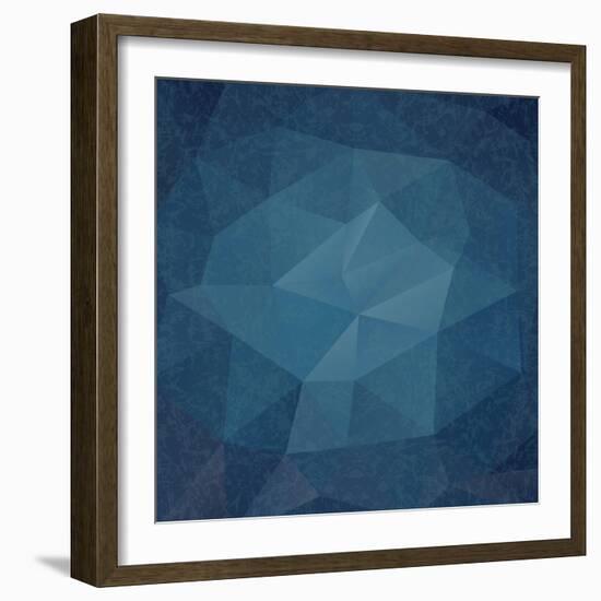 Abstract Geometrical Background-epic44-Framed Art Print