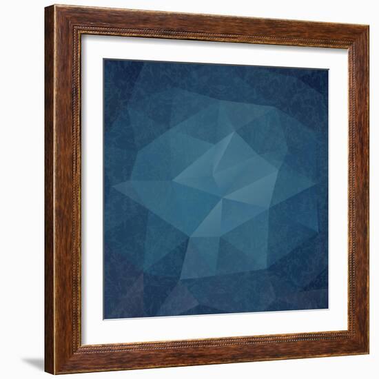 Abstract Geometrical Background-epic44-Framed Art Print