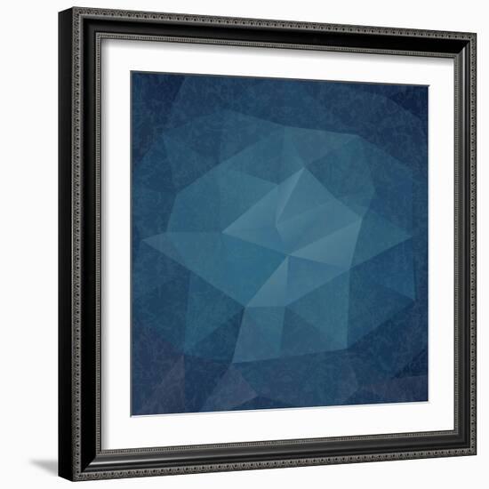 Abstract Geometrical Background-epic44-Framed Art Print