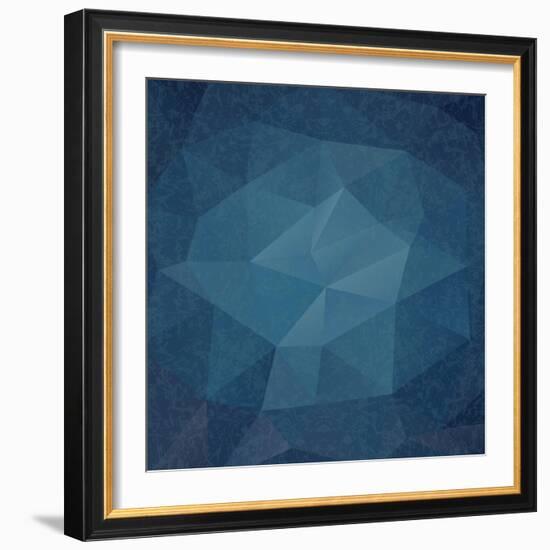 Abstract Geometrical Background-epic44-Framed Art Print