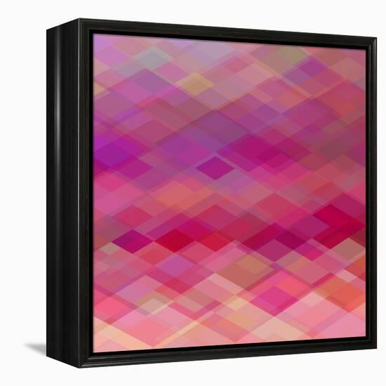 Abstract Geometrical Background-epic44-Framed Stretched Canvas