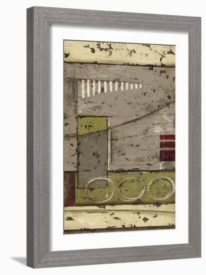 Abstract Geometry II-Ethan Harper-Framed Art Print