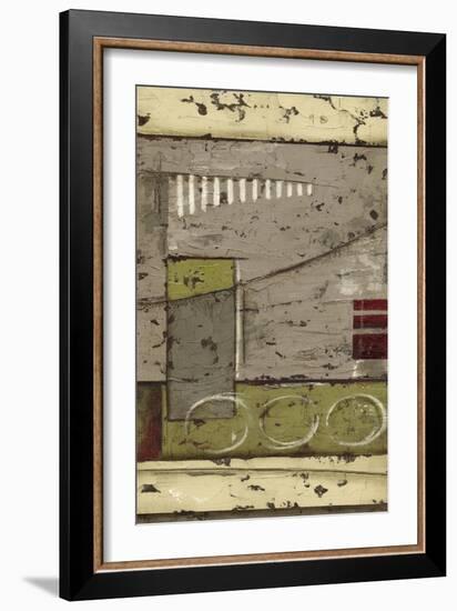 Abstract Geometry II-Ethan Harper-Framed Art Print