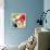 Abstract Graffiti Collage, Digital Painting-Andriy Zholudyev-Framed Stretched Canvas displayed on a wall