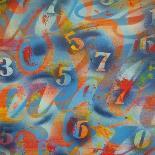 Numbers-Abstract Graffiti-Giclee Print