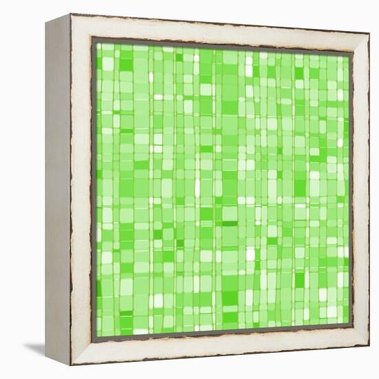 Abstract Green Background-epic44-Framed Stretched Canvas