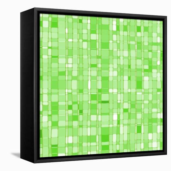 Abstract Green Background-epic44-Framed Stretched Canvas