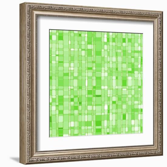 Abstract Green Background-epic44-Framed Art Print