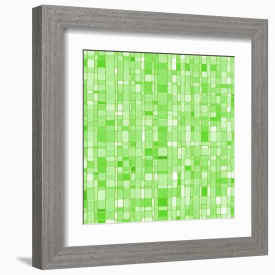 Abstract Green Background-epic44-Framed Art Print