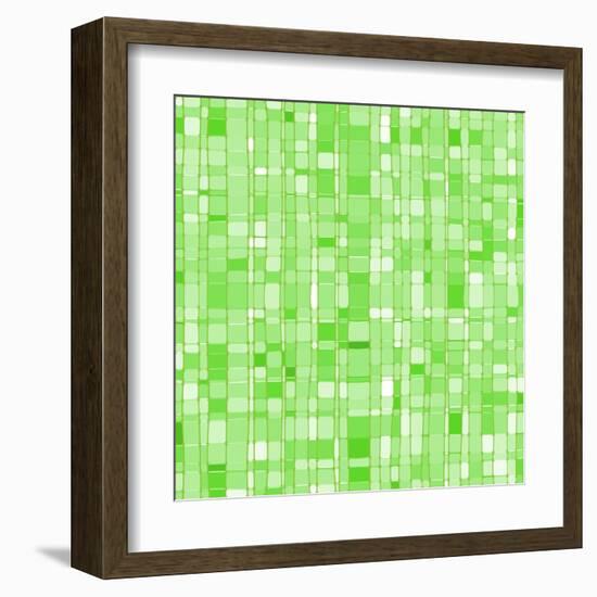 Abstract Green Background-epic44-Framed Art Print