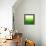 Abstract Green Triangle Background-epic44-Framed Stretched Canvas displayed on a wall