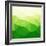 Abstract Green Triangle Background-epic44-Framed Art Print