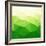 Abstract Green Triangle Background-epic44-Framed Art Print