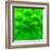 Abstract Green Triangle Background-epic44-Framed Art Print