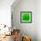 Abstract Green Triangle Background-epic44-Framed Art Print displayed on a wall