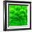 Abstract Green Triangle Background-epic44-Framed Art Print